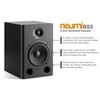 NEUMI BS5 Passive Bookshelf Speakers, 5-Inch Woofer, 1-Inch Tweeter, Dark