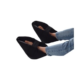 1 Pair Heel Pads for Pressure Sores Ankle Support Cushion for Bed or Wheelchair