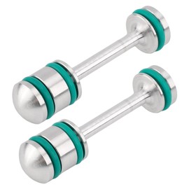 1pc LS Oil Diverter Barbell, High Performance Aluminum Alloy Oil Gallery Plug for Gen III/IV Engines LS1/2/3/6, L92/99/33, LQ4/9, 4.8/5.3/5.7/6.0/6.2L