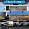 11.26 Inch Dashcam Front and Rear View Mirror Camera, Wireless