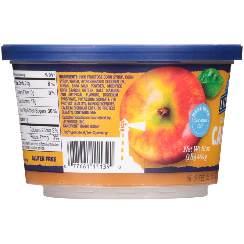 Litehouse Old Fashioned Caramel Snack Dip for Apples - Caramel