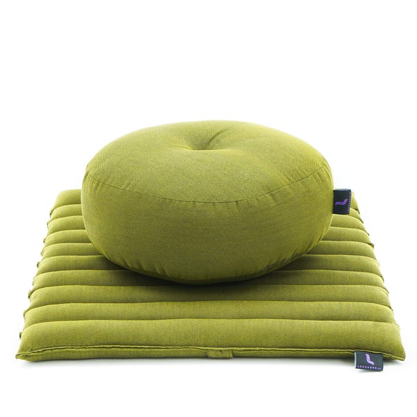 Leewadee Meditation Cushion Set – 1 Small Zafu Yoga Pillow