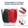 Battery Jump Post Kit with 𝟱𝟵 𝗶𝗻𝗰𝗵 Cable and Metal