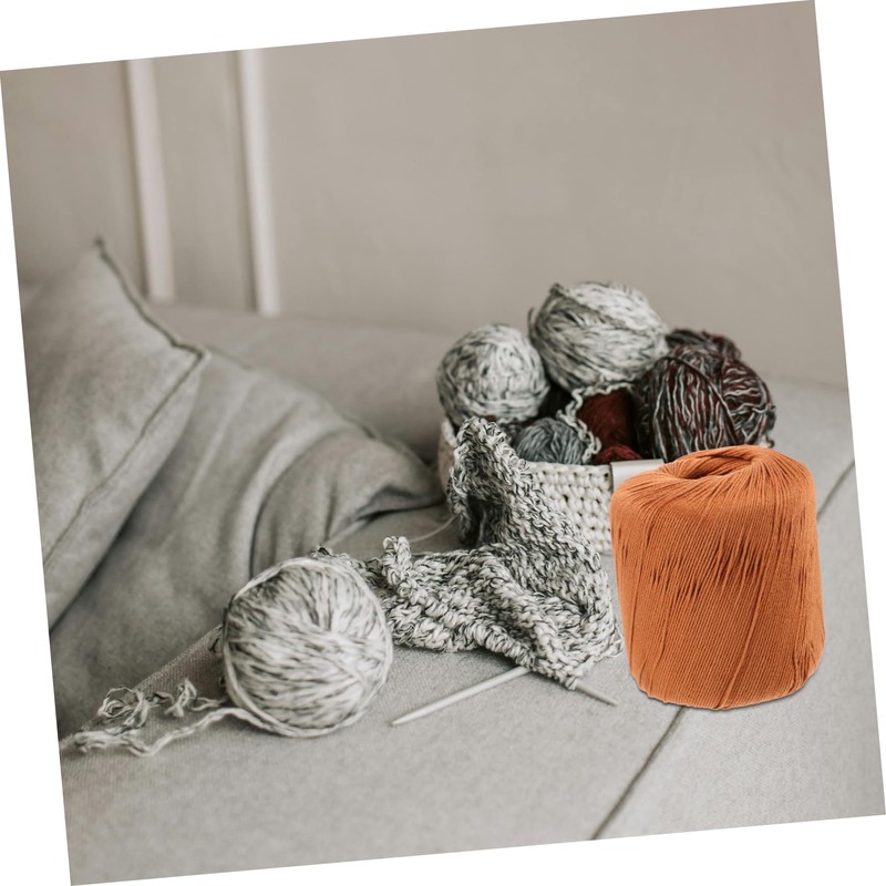NOLITOY 1 Roll Multi Function Portable Cotton Yarn for Crocheting