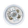Caishun E26 Ceramic Lamp Threaded Socket with White Shade Ring