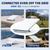 XTAR X6 Swappable Battery Power Base for Starlink Mini,Foldable Stand,