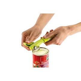 HOUSEWARES GERMANY - HWG Products GmbH 1-Piece ABS, Stainless Steel, Rubber Profi Can - Can Opener Softgrip, Purple