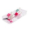 madesmart Angled Storage Tray, Make-up Bathroom Organizer, Lipstick, Razors, Q-Tips,