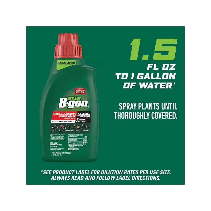 Ortho Bug B-gon Lawn and Landscape Insect Killer Concentrate, 32