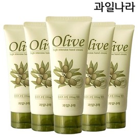 Olive Intensive Hand Cream 100ml x 5 / 올리브 인텐시브 핸드크림 100ml x 5개