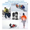 1 Pair Heated Gloves Smart Battery Powered Winter Warm Gloves