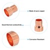 PATIKIL 1" to 3/4" ID Copper Reducer, 3pcs 99.9% Pure