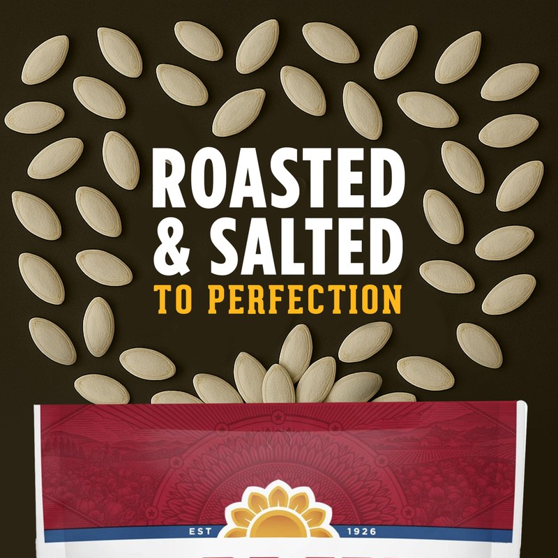 DAVID All Natural Pumpkin Seeds, 5 oz. (Pack of 12)