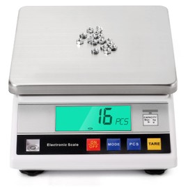 CGOLDENWALL High Precision Scale 5kg 0.1g Digital Accurate Electronic Balance Lab Scale Laboratory Industrial Scale Weighing and Counting Scale Scientific Scale CE 0.1g (5kg, 0.1g)