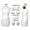 Pro Modular Dress Form Padding Regular Size Kit (20 Pieces)