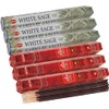 White Sage & Frankincense Incense Sticks & Holder Bundle Variety