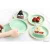 FiveSeasonStuff Paper Plates 7 inch Eco-friendly Biodegradable Compostable (Mint Green