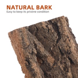 ULTECHNOVO Cork Terrarium Background - 3 Pcs Natural Cork Bark - Reptile Bark Decor Fish Tank Decor Aquarium Supply Cork Bark Aquarium Decor Desk Top Decor