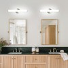 OOWOLF 2 Pack LED Vanity Light Bar for Bathroom, Dimmable