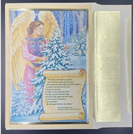 Vintage 1980's Heirloom Collection Christmas  Angel Cards & Envelopes - 18 pack