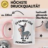 Sarkastischer Esel Tasse Geschenk Lustige Geschenkidee Ich Bin Nicht Stur