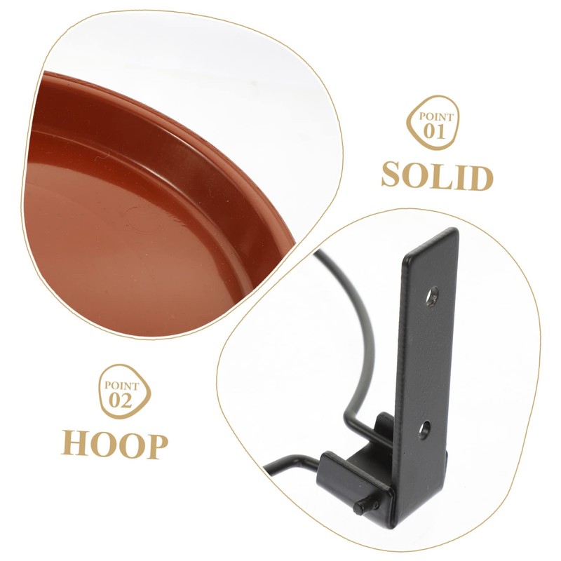 CAXUSD 1 Set Bird Feeder Set Platform Bird Feeder with