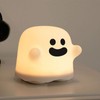 Cute Ghost Night Light Stepless Dimming USB Rechargeable Mini Kids