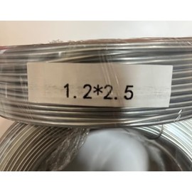 Qty One Clear Round Plastic Twist Ties Roll, 80m (260ft), Wire Dia 1.2mm, for Gardening, Fence, Home Office, Planting Branches, Closing Food and Parts Bags.