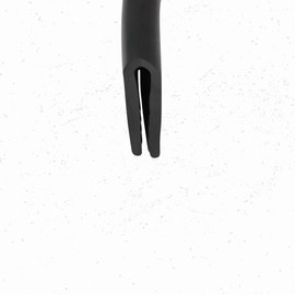 M M SEALS Black U Channel Edge Trim Seal EPDM 27/32" high x 1/8" Wide (10 Feet)