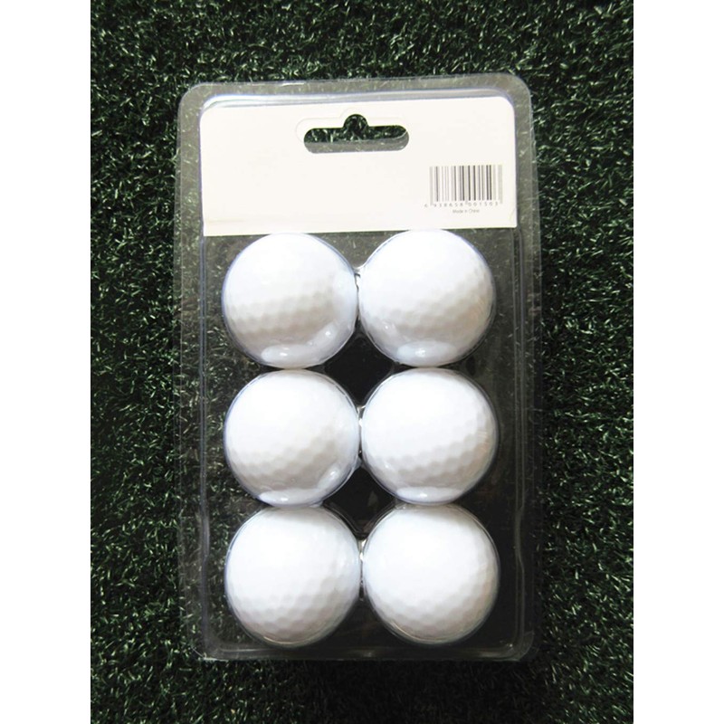 6 pcs A99 Golf Twilight Light-up Multi-Color Flashing Golf Balls