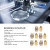 5 Sets PC4 M6 Pneumatic Fitting Push to Connect PC4