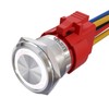 APIELE 10 Amp 22mm Momentary Push Button Switch 12V Angel