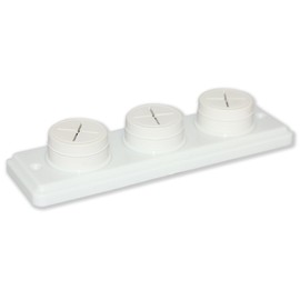 Push and Grip Triple Tea Towel Holder (Pack of 1)