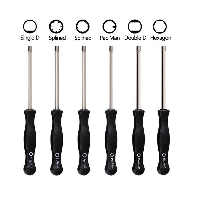 Carburetor adjustment tool Pac Man/Single D/Double D/Hexagon Hex Socket /