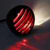 KIMISS Tail Brake Light,Black Round Motorcycle Rear Brake Tail Lights