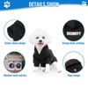 BINGPET Security Patterns Printed Puppy Pet Hoodie, Medium