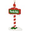 Tree Buddees The North Pole Sign Covered in Snow Cute