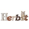 HEITMANN DECO - Wooden Lettering Autumn, Brown/Natural, Approx. 28 cm