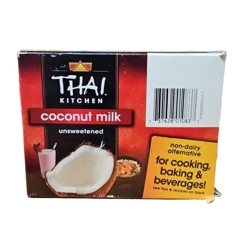 Thai Kitchen COCONUT MILK FOR COOKING BAKING BEVERAGES 4 CANS-13.66