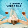 BubbleWally Floating Wine Glasses for Pool (18 Oz | Set