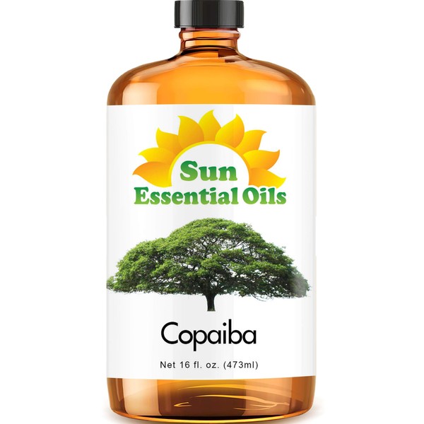 Sun Essential Oils 16oz - Copaiba Essential Oil - 16 Fluid Ounces