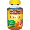 Nature Made D3 + K2 Gummies, 110 Gummies