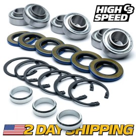 HD Switch (3 Kits) Spindle Bearing & Seal Rebuild for Dixie Chopper Eagle Eagle HP & SS