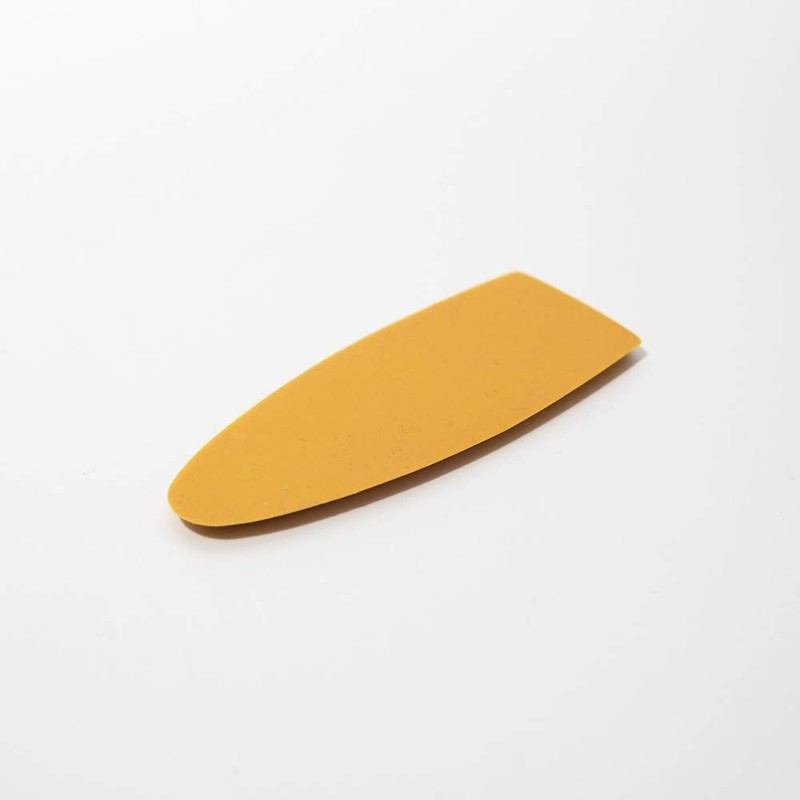 Ozaki Kameshoten KO Finishing Spatula, Replacement Rubber for Mature Orange,