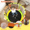GYMAX 55" Trampoline for Kids, 440LBS 6 in 1 Toddler