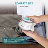BEAUTURAL Mini Travel Steam Iron for Clothes with Dual Voltage,