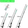 MiaoMa Garden Weeding Tool, 125 cm Improved Weeder with Long