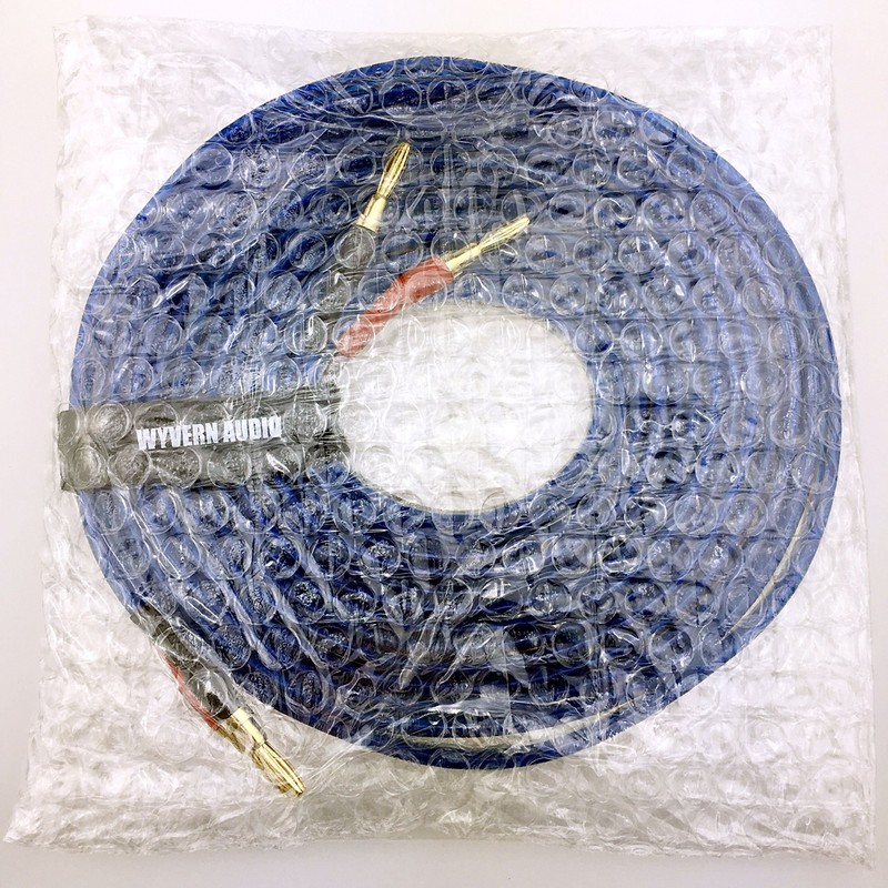 Single/Individual Sale 【Banana Plug Ready】By 【WYVERN AUDIO】 24k Gold-Plated Pure
