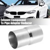 X AUTOHAUX 2.25" ID to 2.5" ID Stainless Steel Car