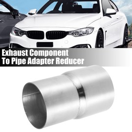 X AUTOHAUX 2.25" ID to 2.5" ID Stainless Steel Car Universal Exhaust Pipe Adapter Reducer Connector